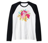 My Little Pony: Friendship Is Magic Party Hat Pinkie Pie Camiseta Manga Raglan