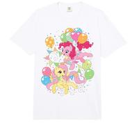 My Little Pony: Friendship Is Magic Pinkie Pie & Fluttershy Comfort Colors Adult Heavyweight T-Shirt