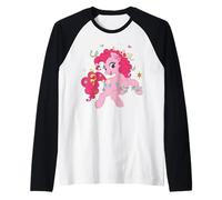 My Little Pony: Friendship Is Magic Pinkie Pie Jewelry Party Camiseta Manga Raglan