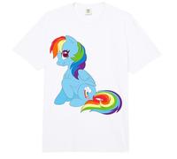 My Little Pony: Friendship Is Magic Rainbow Dash Sitting Comfort Colors Adult Heavyweight T-Shirt