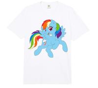 My Little Pony: Friendship Is Magic Rainbow Dash Soaring Sky Comfort Colors Adult Heavyweight T-Shirt