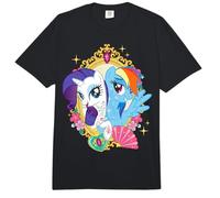 My Little Pony: Friendship Is Magic Rarity and Rainbow Dash Comfort Colors Adult Heavyweight T-Shirt