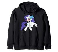 My Little Pony: Friendship Is Magic Rarity Bows and Glasses Sudadera con Capucha