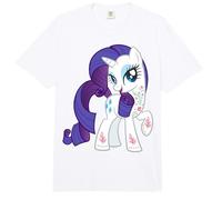My Little Pony: Friendship Is Magic Rarity Floral Art Work Comfort Colors Adult Heavyweight T-Shirt
