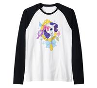 My Little Pony: Friendship Is Magic Rarity In Sparkel Mirror Camiseta Manga Raglan