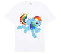 My Little Pony: Friendship Is Magic Smiling Rainbow Dash Comfort Colors Adult Heavyweight T-Shirt