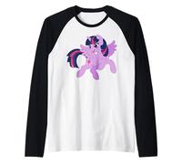My Little Pony: Friendship Is Magic Twilight Sparkle Flying Camiseta Manga Raglan