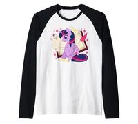 My Little Pony: Friendship Is Magic Twilight Sparkle Reading Camiseta Manga Raglan