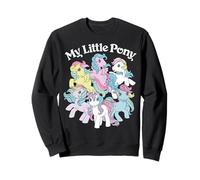 My Little Pony Group Shot of Six Ponies Classic Vintage Sudadera