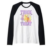 My Little Pony Halloween Trick Or Treat Apple Jack Portrait Camiseta Manga Raglan