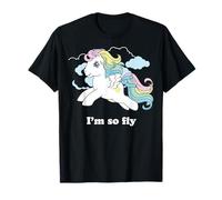 My Little Pony I'm So Fly Rainbow Mane Ponie Flys In Clouds Camiseta