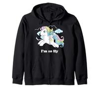 My Little Pony I'm So Fly Rainbow Mane Ponie Flys In Clouds Sudadera con Capucha