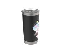 My Little Pony In The Clouds Clear Vaso térmico de acero inoxidable de doble pared