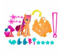 My Little Pony Juguete Deja tu Huella - Marca de Belleza Mágica - Hoof to Heart - Poni Sunny Starscout de 7,5 cm - A Partir de 5 años