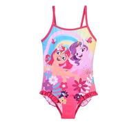 My Little Pony Niñas Traje De Baño Una Pieza (Fucsia,4 años)