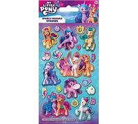 My Little Pony - Paquete de calcomanías de aluminio brillante | Producto oficial | Reutilizable en superficies no porosas | Ideal para niñas a partir de 3 años | Perfecto para regalos y regalos,