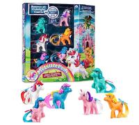 My Little Pony - Paquete de coleccionista de figuras de 40 aniversario, diversión básica, 35338, 6 personajes clásicos de pony en diseños retro originales, juego de regalo de juguete, juguetes de