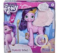 My Little Pony: A New Generation - Princess Petals Estrella de canción - Poni Rosada de 15 cm Que Canta y Reproduce música - A Partir de 5 años (F1796)