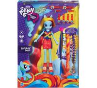My Little Pony - Rainbow Dash, muñeca con Larga cabellera (Hasbro A5044E24)