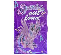 My Little Pony Sparkle Manta súper Suave con Tacto Sedoso - 91 x 147 cm