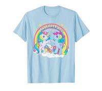 My Little Pony Unicorn Classic Fist Bump Camiseta, Hombre, Azul Bebé, M