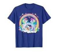 My Little Pony Unicorn Classic Fist Bump Camiseta, Hombre, Azul Real, XXL
