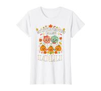 My Little Pumpkins Call Me Lolli y Pop Fall Grandparents Camiseta gráfica económica, Mujer, Blanco, S