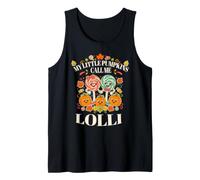 My Little Pumpkins Call Me Lolli y Pop Fall Grandparents Camiseta sin Mangas