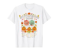 My Little Pumpkins Call Me Pop Otoño Otoño Abuelos Camiseta gráfica económica, Hombre, Blanco, XL