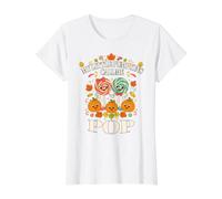My Little Pumpkins Call Me Pop Otoño Otoño Abuelos Camiseta gráfica económica, Mujer, Blanco, S