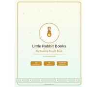 My Little Rabbit Reading Record (Bramble Bunny)