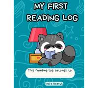 My Little Raccoon Reading Journal: Book Tracker for Kids with Daily Logs, Monthly Favorites, and Adorable Raccoon Illustrations