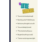 My Little Reminders: Funny Notebook Journal Gifts to Friends and Family