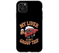 My Liver Is On A Group Trip Beer Lover October Festival Carcasa para iPhone 11 Pro MAX
