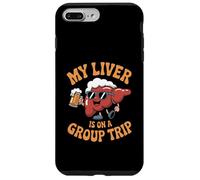 My Liver Is On A Group Trip Beer Lover October Festival Carcasa para iPhone 7 Plus/8 Plus