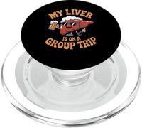 My Liver Is On A Group Trip Beer Lover October Festival PopSockets PopGrip para MagSafe