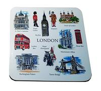 My London Souvenirs - Posavasos (4 unidades), diseño con motivos de Londres