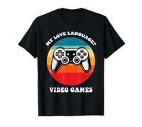 My Love Language Gaming Console Gamer Controlador de videojuegos Camiseta