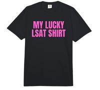 My Lucky LSAT Shirt | Attorney Law Student Apparel Comfort Colors Adult Heavyweight T-Shirt