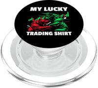 My Lucky Trading Shirt Trader Acciones Bolsa de valores PopSockets PopGrip para MagSafe