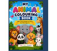 My Magical Animal Coloring Book: Fun and Easy Coloring Book for Kids Ages 4+