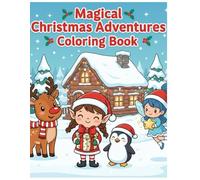 My Magical Christmas Coloring Adventure!: Color, Play, and Discover Holiday Fun! (Happy Colors Collection)