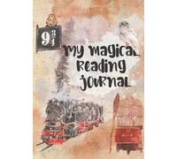 My magical reading journal | diario de lecturas | libreta mágica | 200 páginas | cuaderno para magos: Interior en blanco y negro