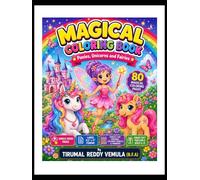 MY MAGICAL UNICORN COLORING BOOK FOR KIDS_01 (80 oages) Age 3-8yrs: magical world coloring