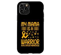 My Mama is a Warrior Bone Cancer Concientización Carcasa para iPhone 11 Pro