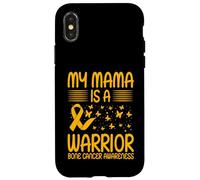 My Mama is a Warrior Bone Cancer Concientización Carcasa para iPhone X/XS