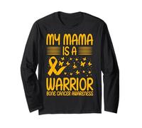 My Mama is a Warrior Bone Cancer Concientización Manga Larga