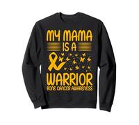 My Mama is a Warrior Bone Cancer Concientización Sudadera