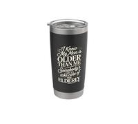 My Man Is Older Than Me Gotta Help the Elderly - Vaso térmico de acero inoxidable de doble pared