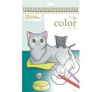 Clairefontaine ES Avenue Mandarine- Carnet coloriage, GY105C